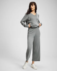 SEDONA SAGE - Cotton Sweater Crop Pant