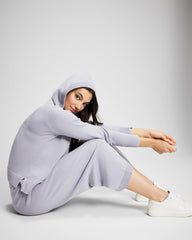 MOONSTONE - Cotton Sweater Crop Pant