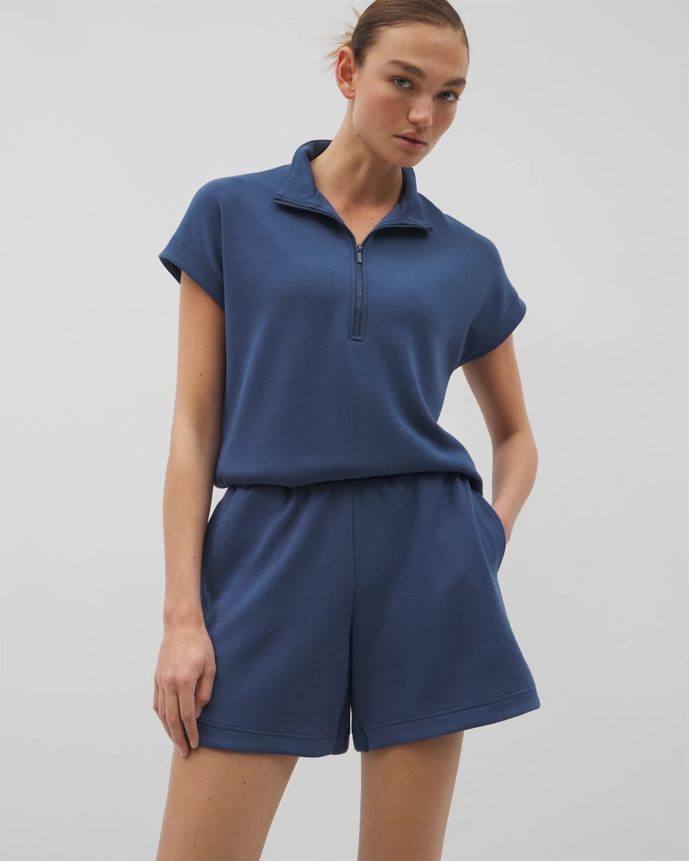 INK BLUE - 6 Inch Short