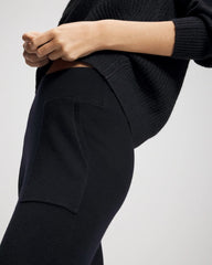 MIDNIGHT SKIES - Premier Knit Straight Leg Ankle Pant