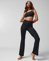 BLACK - 24/7 High-Waist Mini Flare Leggings