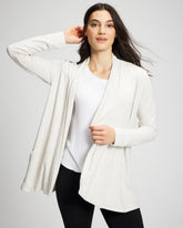 HEATHER DREAM - Ultrasoft Fleece Cardigan