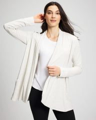 HEATHER DREAM - Ultrasoft Fleece Cardigan