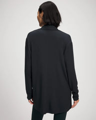 DEEPEST MARINE - Ultrasoft Fleece Cardigan