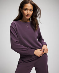 PLUM PERFECT - Modern Modal Crewneck Sweatshirt