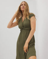 OLIVE NIGHT - Twist Short Bra Dress