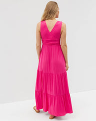 HYACINTH - Goddess Tiered Maxi Dress