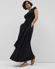 BLACK - Serenity Maxi Bra Dress