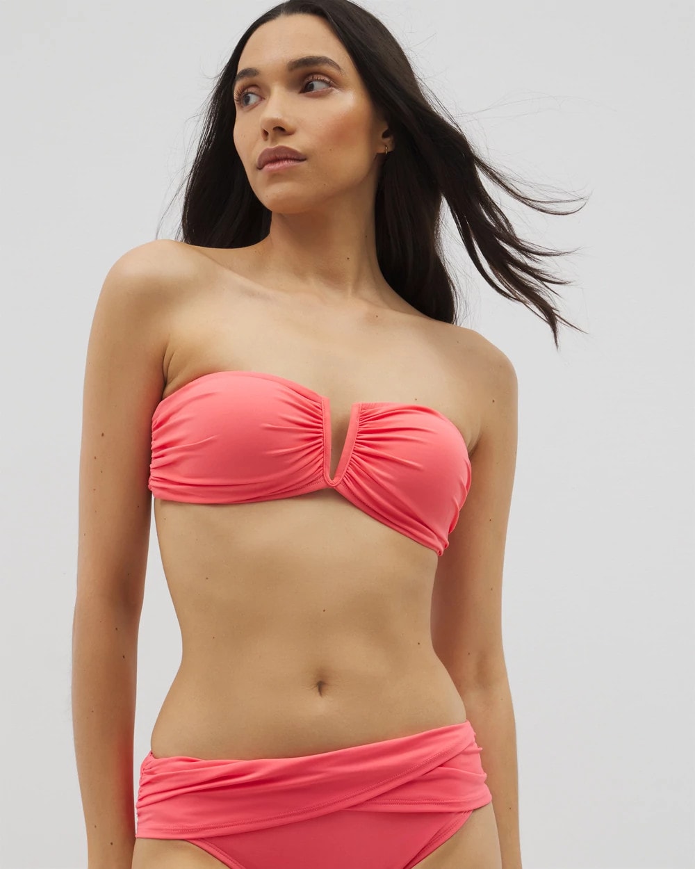 BARDOT BLUSH - Bleu Rod La Cote Dazure Macrame Bandeau