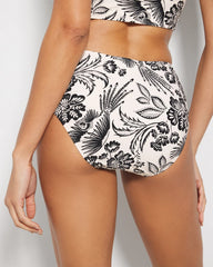 FLY BY NIGHT MINI COCONUT - Twist-Front Bikini Bottom