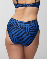 UNBELEAFABLE TRUE BLUE - Twist-Front Bikini Bottom