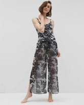 BLACK - Double Duty Side Slit Pant