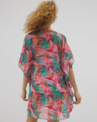 MULTI - Everything Under the Sun Chiffon Caftan