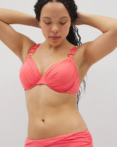BARDOT BLUSH - Bleu Rod Beattie La Cote D'azure Macrame Underwire Bikini