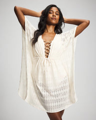 COCONUT WATER - Sunkissed Crochet Chiffon Caftan