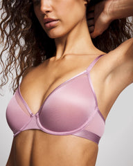 LILAC WINE - Unbelievable Lift Unlined Perfect Coverage Bra