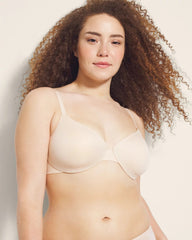 PALE SAND - Unlined Perfect Coverage Bra