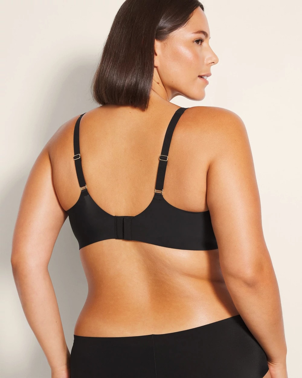 BLACK - Lightly Lined Perfect Coverage Bra