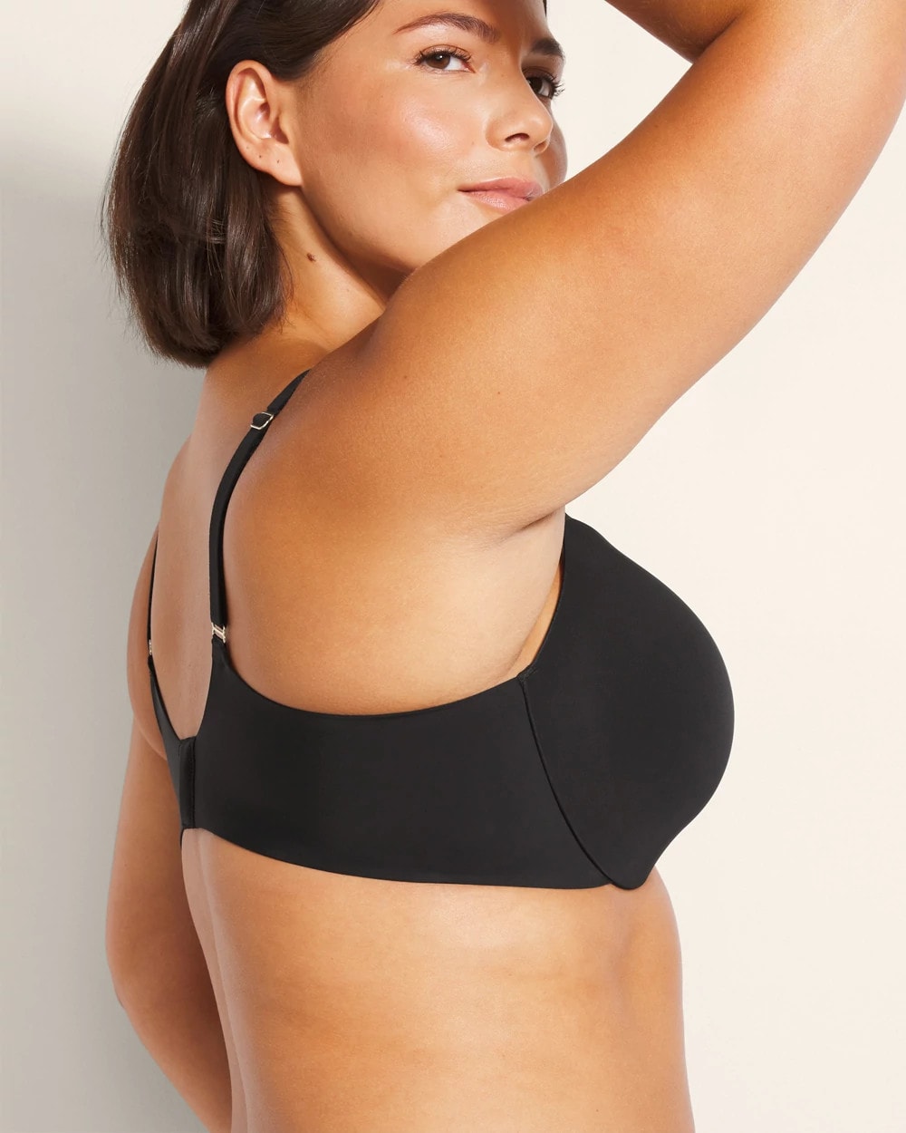 BLACK - Lightly Lined Perfect Coverage Bra
