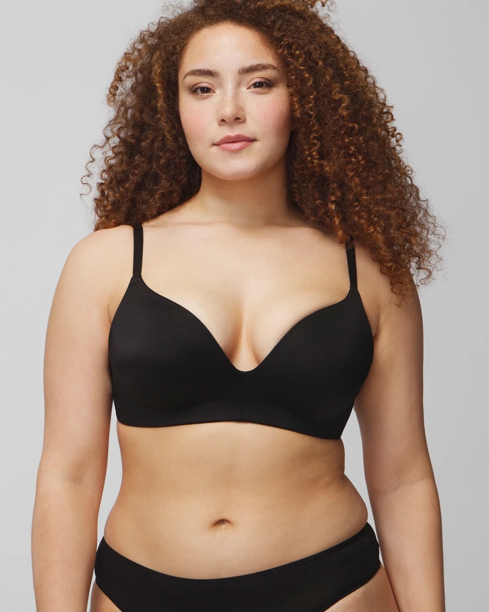 BLACK - Wireless Push-Up Bra