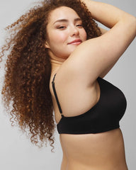 BLACK - Wireless Push-Up Bra
