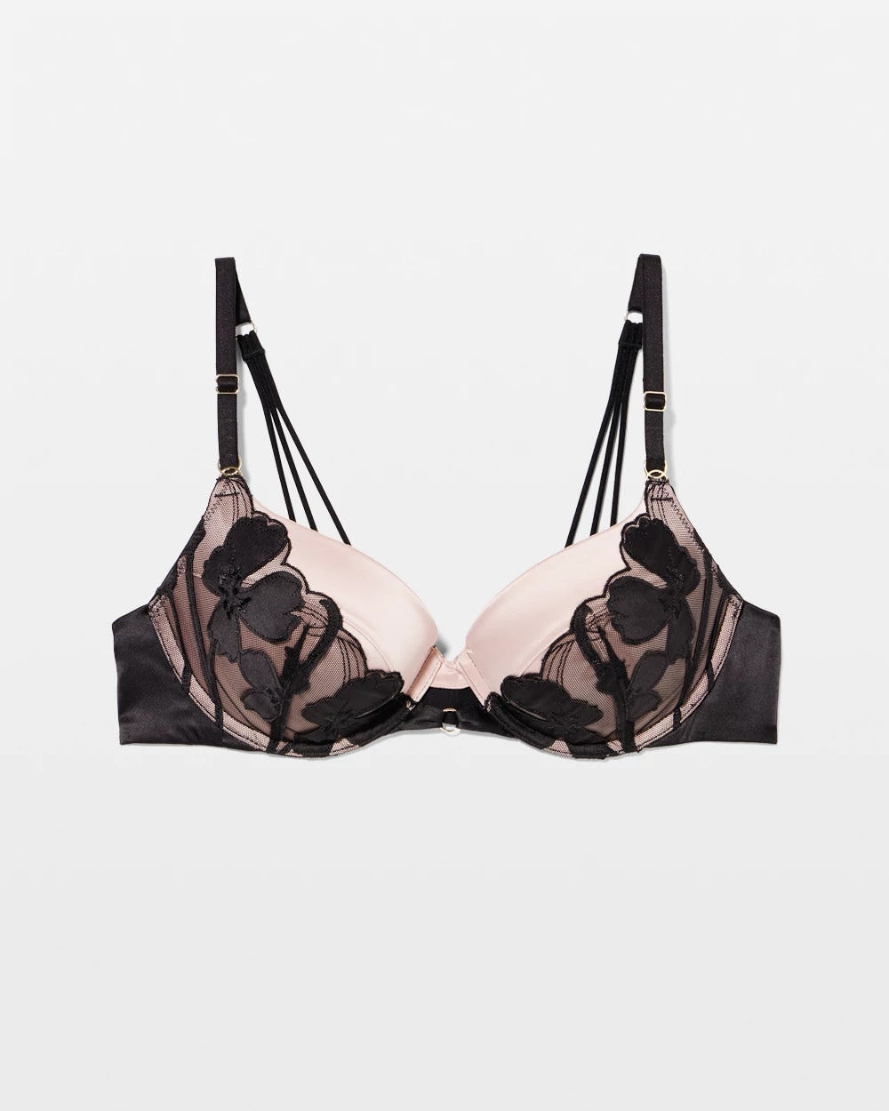 BLACK - Soma’s Sexiest Applique Push-Up Bra