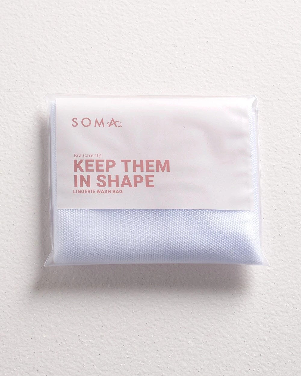WHITE - Lingerie Wash Bag