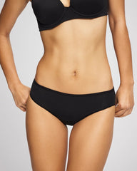 BLACK - Cotton Hipster Panty