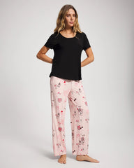 BE MINE PRETTY PINK - Short Sleeve + Pant Pajama Set