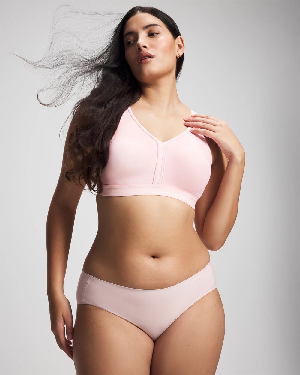 PRETTY PINK - Wireless Unlined Full Coverage Bra