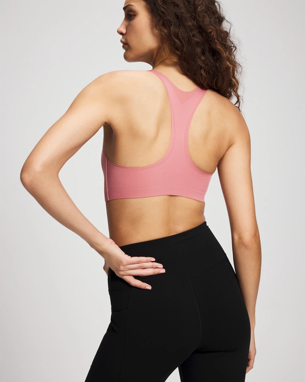 ANTIQUE PINK - Racerback Bra