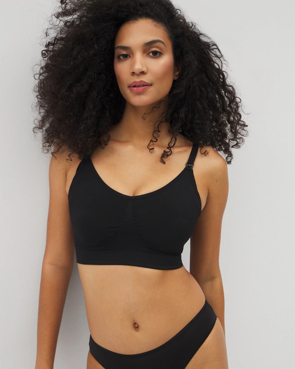 BLACK - Seamless Bralette