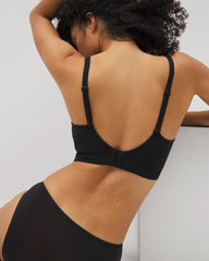 BLACK - Seamless Bralette