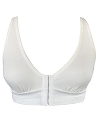 IVORY - Front-Closure Post-Surgery Bra