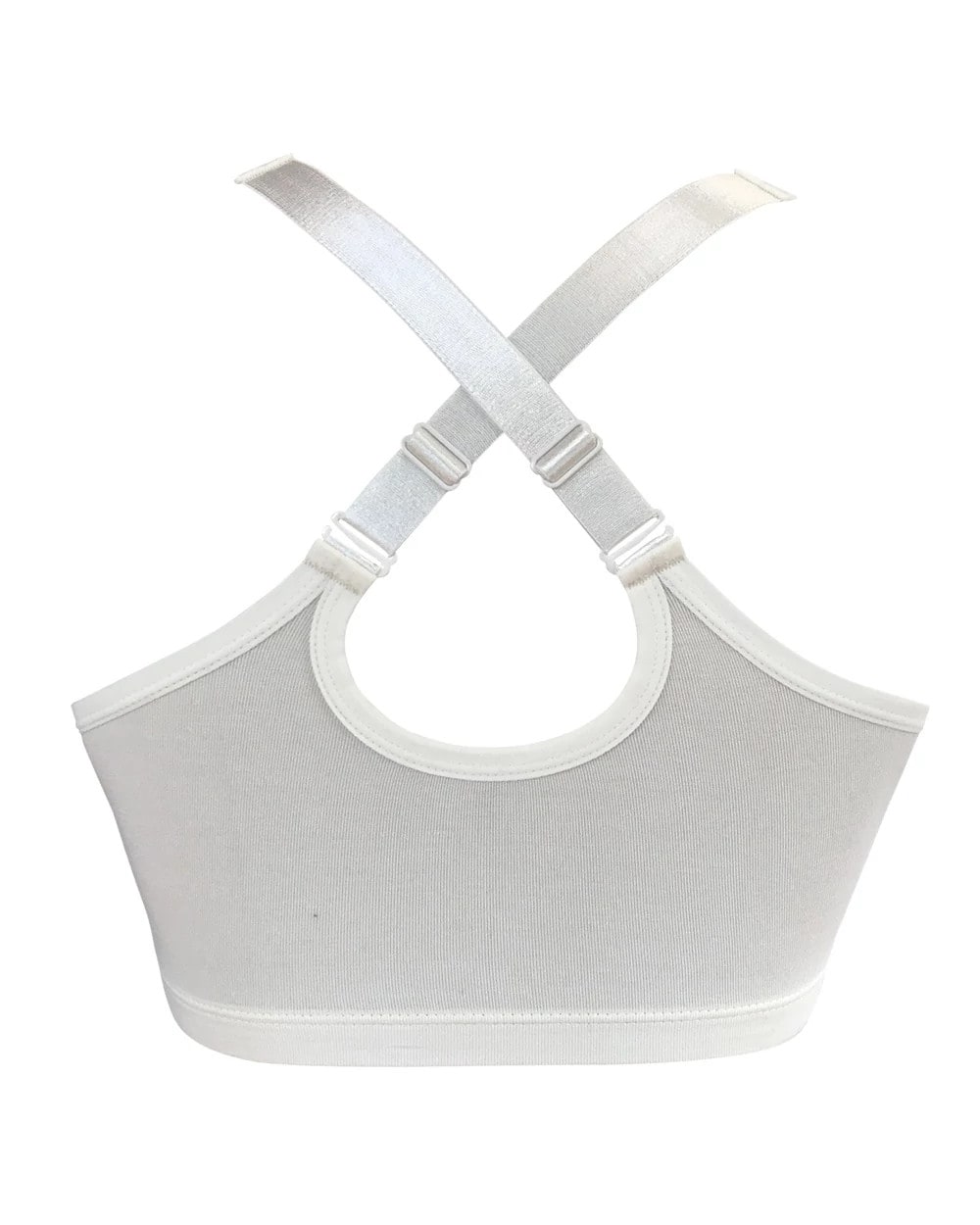 IVORY - Front-Closure Post-Surgery Bra