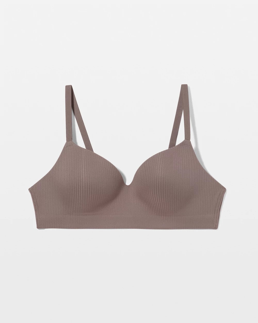 DARK TAUPE - Rib Wireless Bra
