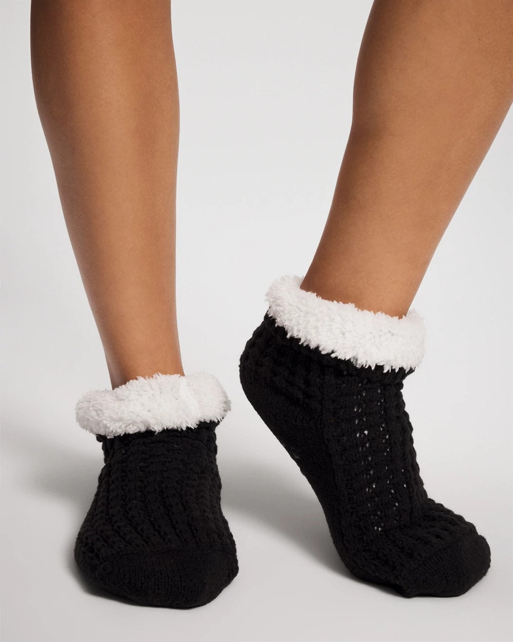 BLACK - Slipper Socks