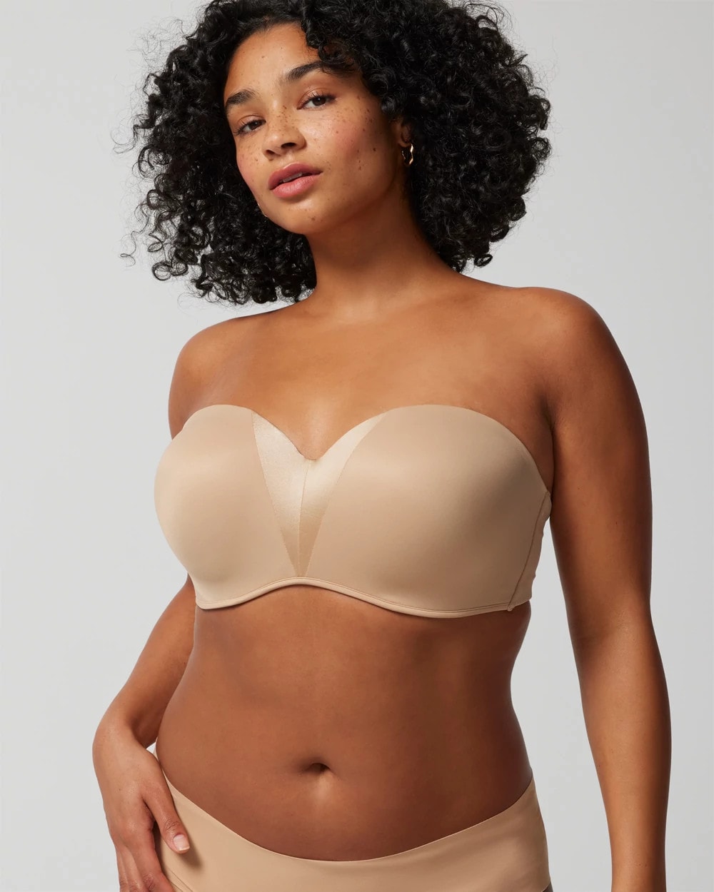 WARM AMBER - Strapless Bra