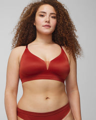 SIERRA REDWOOD - Convertible Bralette with Mesh Trim