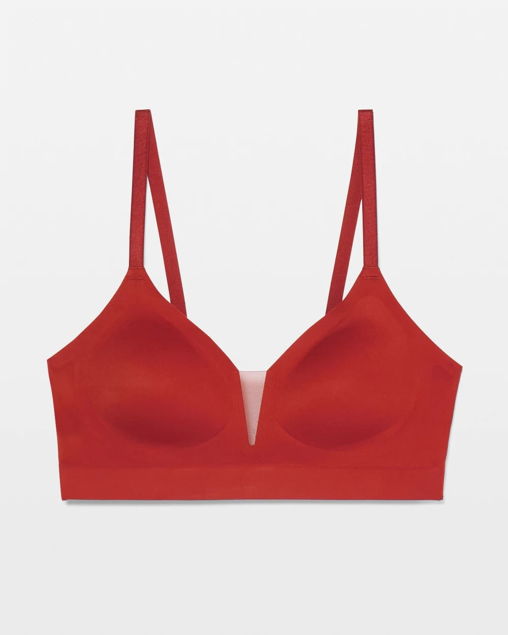 SIERRA REDWOOD - Convertible Bralette with Mesh Trim