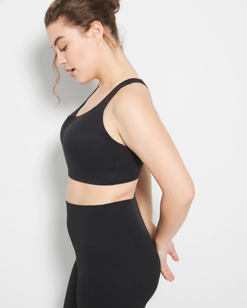 BLACK - High Impact Bra