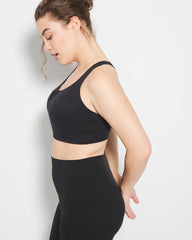 BLACK - High Impact Bra