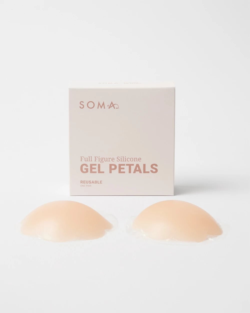 NUDE - Soma Lingerie Full Figure Gel Petals