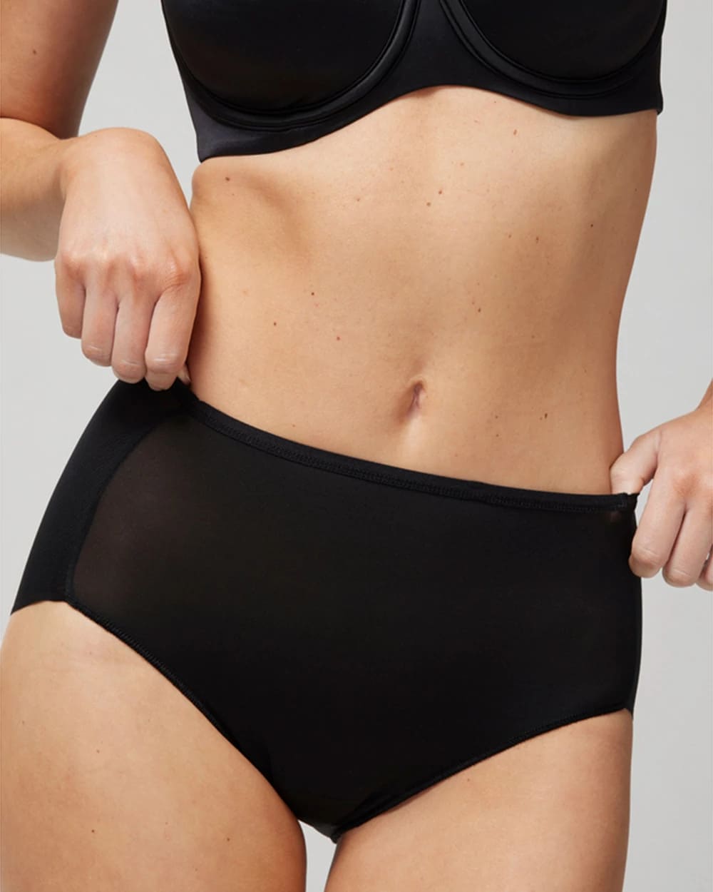 BLACK - Modern Brief Panty