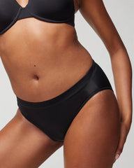 BLACK - High-Leg Brief Panty