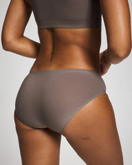 DARK TAUPE - Soft Stretch Hipster Panty