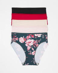PAINT THE TOWN MULTIPACK - Edge Hipster Panty 5 Pack
