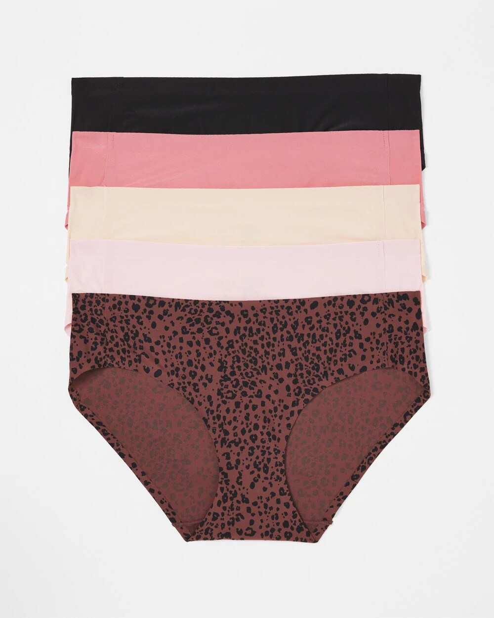 HOT SPOT MULTI PACK - Soft Stretch Hipster Panty 5 Pack