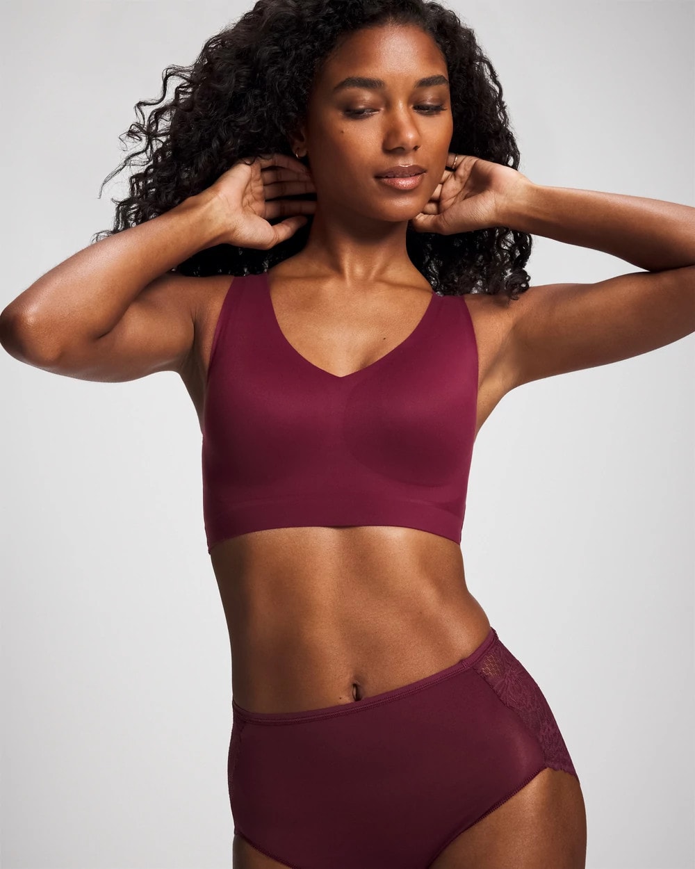 VELVET PLUM - Bralette
