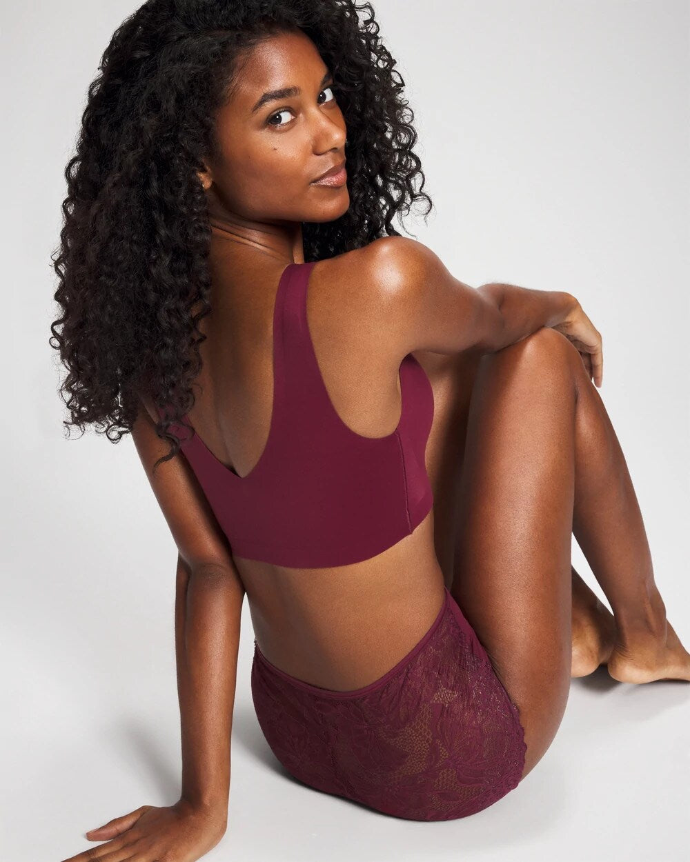 VELVET PLUM - Bralette